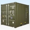 10Ft X 8Ft Shipping Container (One Trip) – Green - green one trip 10ft shipping container for sale at Easy Containers