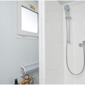 8Ft x 5Ft Mains Toilet/Shower - 8ft shower toilet block for sale at Easy Containers
