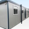48Ft x 10Ft Jackleg Office Cabin - 48ft jackleg cabin for sale at Easy Containers