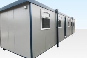 48Ft x 10Ft Jackleg Office Cabin - 48ft jackleg cabin for sale at Easy Containers