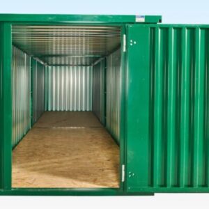 6M X 2.1M End Linked Flat Packed Container Bundle (Powder Coated) - powder end linked flat pack container for sale at Easy Containers