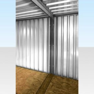 8M X 2.1M End Linked Flat Packed Container Bundle (Powder Coated) - end linked flat pack container for sale at Easy Containers (view 2)