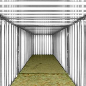 6M X 2.1M End Linked Flat Packed Container Bundle (Powder Coated) - powder end linked flat pack container for sale at Easy Containers (view 2)