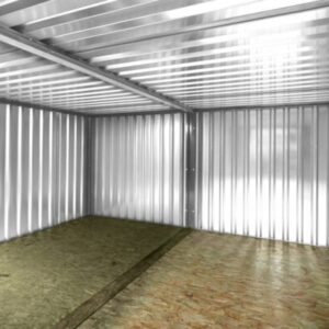 3M X 4.2M Side Linked Flat Pack Container Bundle (Galvanised) - galvanised side linked flat pack container for sale at Easy Containers (view 2)