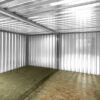 4M X 4.2M Side Linked Flat Pack Container Bundle (Galvanised) - galvanised side linked flat pack container for sale at Easy Containers