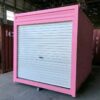 10 ft Pink Container with Roll‑Up Door - 10ft shipping container for sale at Easy Containers