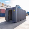 Enhanced 20ft Standard Shipping Container – Grey Finish - 20ft shipping container for sale at Easy Containers