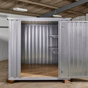 3M X 2.1M Flat Pack Storage Container – Galvanised - galvanised flat pack container for sale at Easy Containers (view 3)