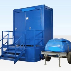 Double Mains Toilet Waste Tank - double mains toilet waste tank for sale at Easy Containers (view 2)