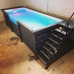 20 Ft Container Pool - 20ft shipping container pool for sale at Easy Containers