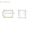 Fastfit Three Tier Racking (Single Bay) - fastfit three tier racking single for sale at Easy Containers