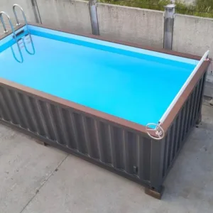 20 Ft Container Pool - 20ft shipping container pool for sale at Easy Containers