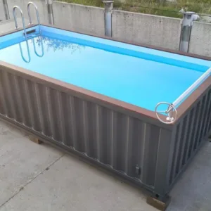 20 Ft Container Pool - 20ft shipping container pool for sale at Easy Containers (view 2)