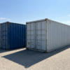 20ft and 40ft shipping containers side by side size comparison