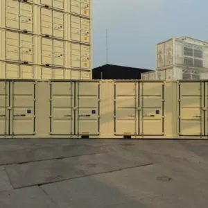 New 40ft HC Open Side Container with 4 Doors –One Trip – For Sale - 40ft full side access container for sale at Easy Containers (view 2)