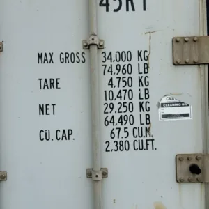 2009 40′ High Cube Refrigerated Storage Container – CCR18757 - high cube refrigerated container for sale at Easy Containers (view 2)