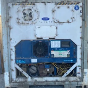 Used 40ft Refrigerated Shipping Container – With Custom Side Door Access - side door 40ft refrigerated container for sale at Easy Containers (view 3)