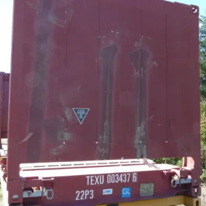 20′ Flat Rack Shipping Container – One Trip, For Equipment, Oversize Items - flat rack container for sale at Easy Containers (view 3)