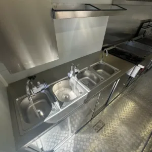 New 14ft fully equipped food trailer Ready to Make – in stock - 14ft modified shipping container for sale at Easy Containers (view 4)