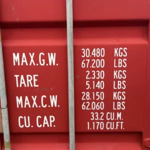 20′ Shipping Container CCR18113 - shipping container for sale at Easy Containers (view 4)