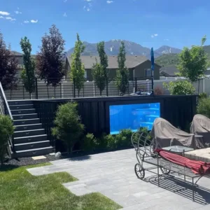40 Ft Container Pool - 40ft shipping container pool for sale at Easy Containers (view 4)