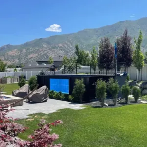 40 Ft Container Pool - 40ft shipping container pool for sale at Easy Containers (view 3)